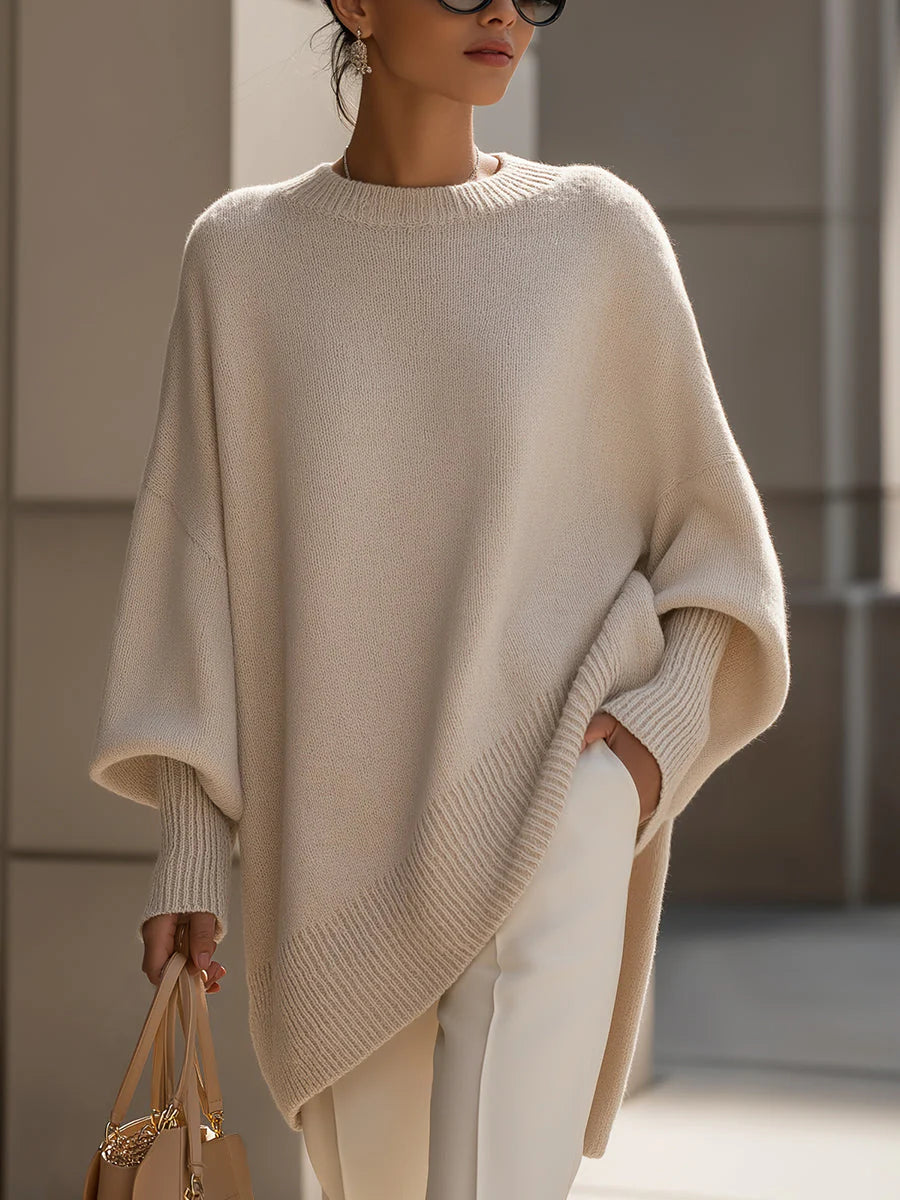 SOPHISTICATED WOOL-BLEND SWEATER