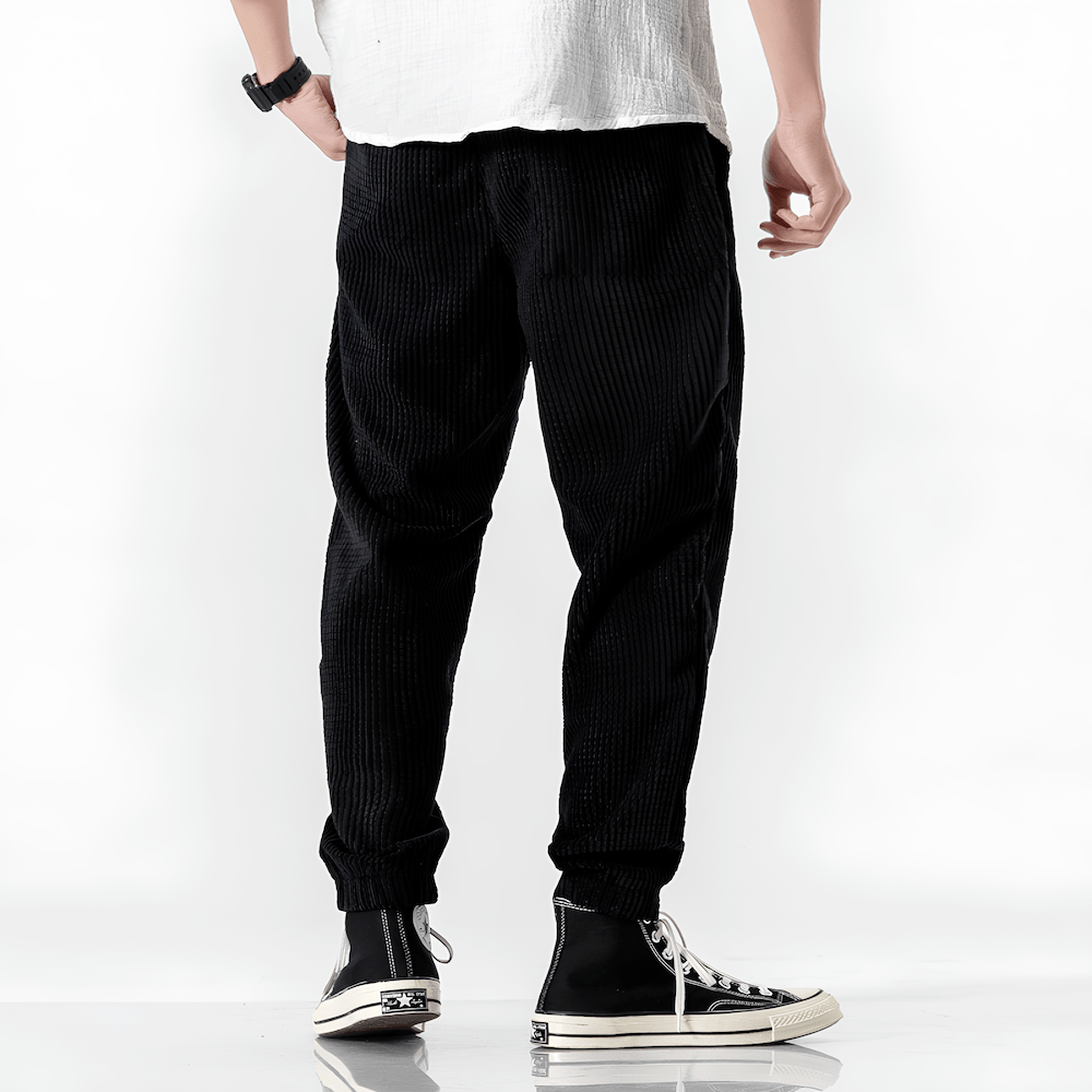 Pantalones Ramiro de Pana Modernos con Ajuste Cómodo y Suave