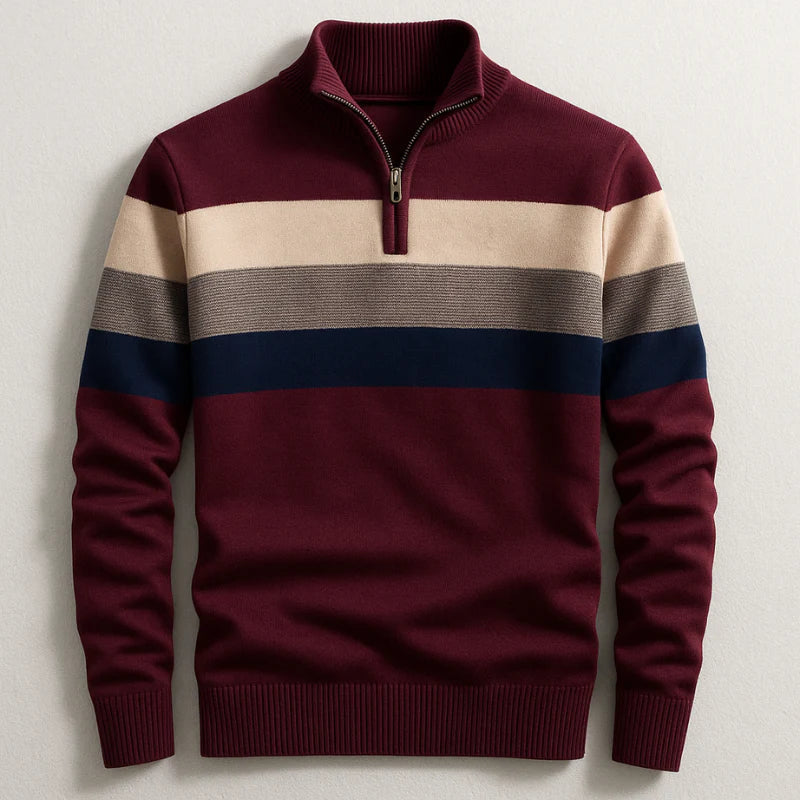 ADELIA VOSS STRIPED SWEATER