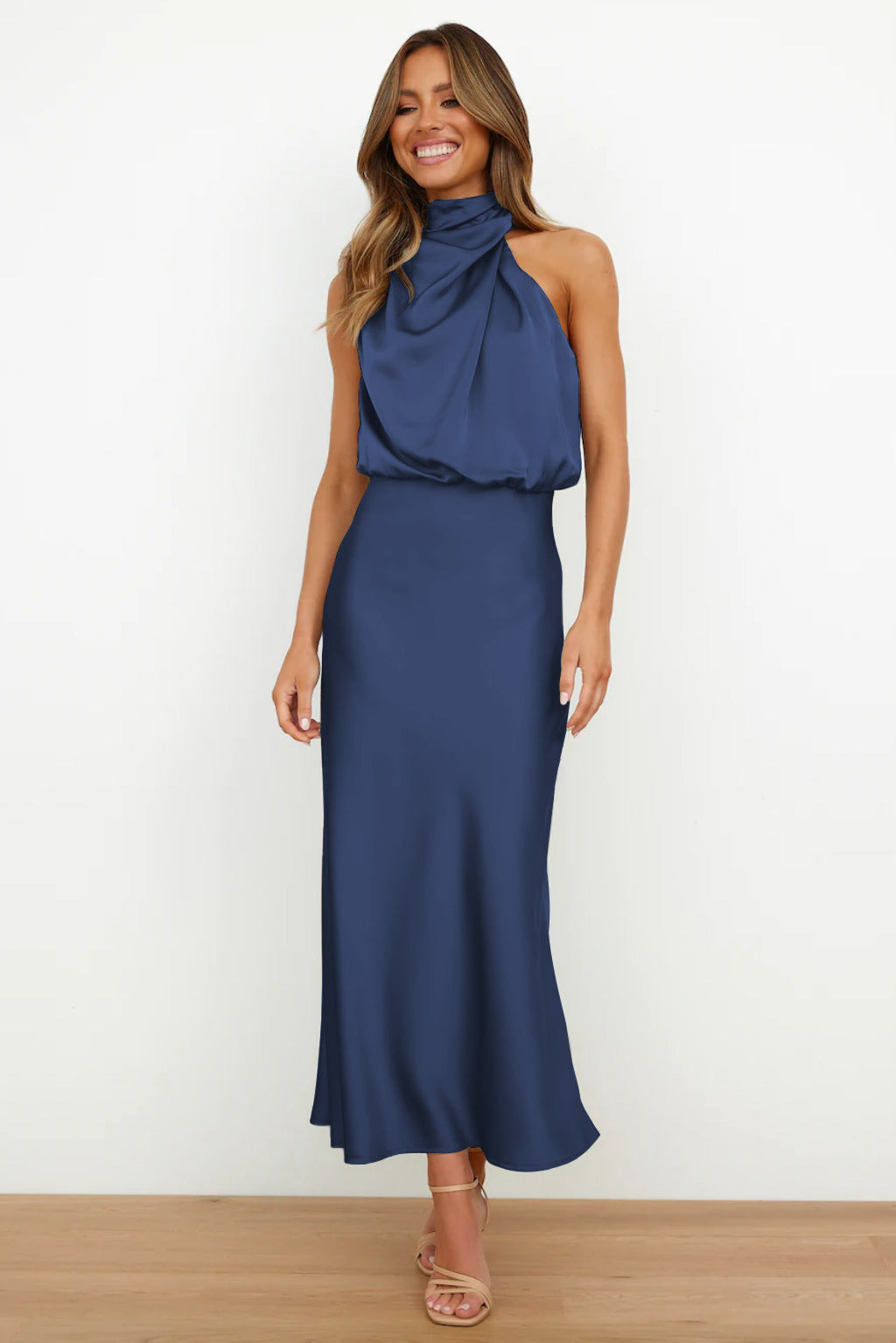 Violet | Drape Maxi Dress