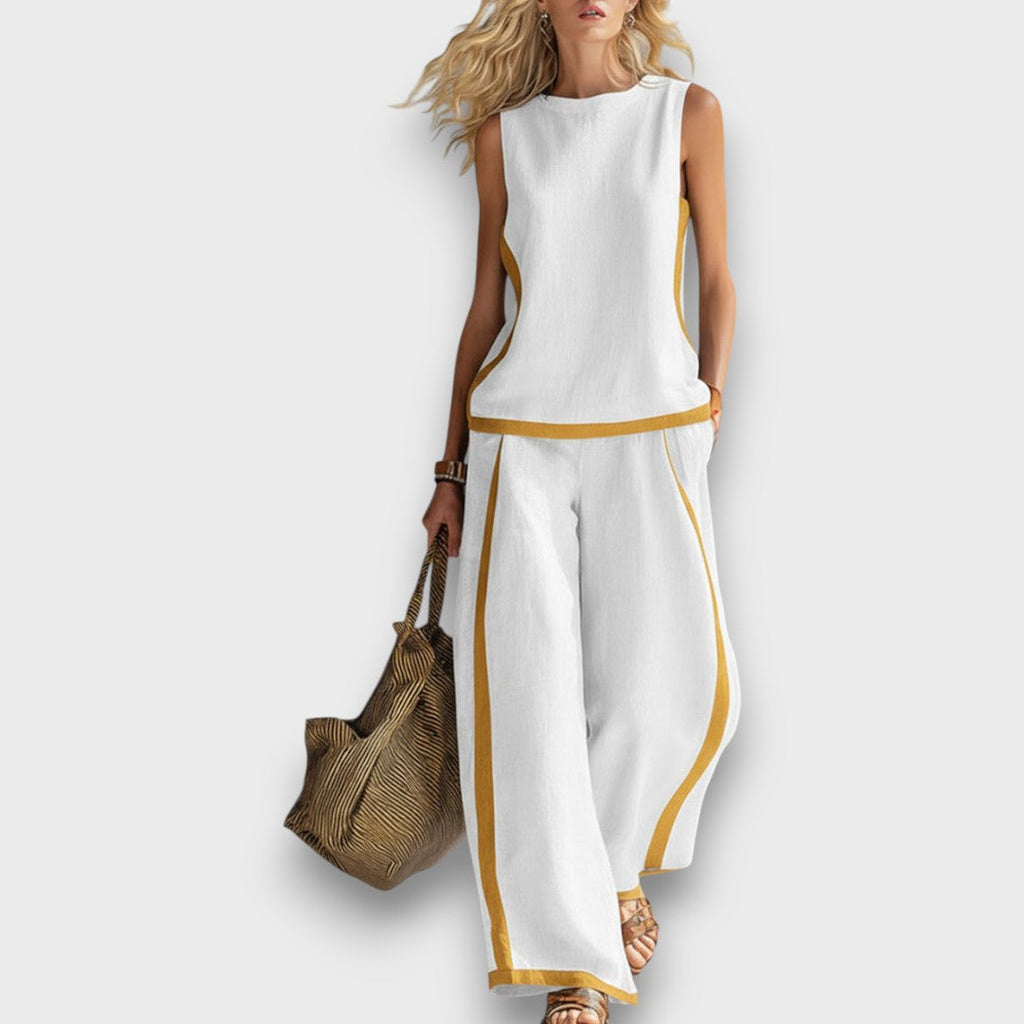 AURENE™ | TWO-PIECE LINEN SET