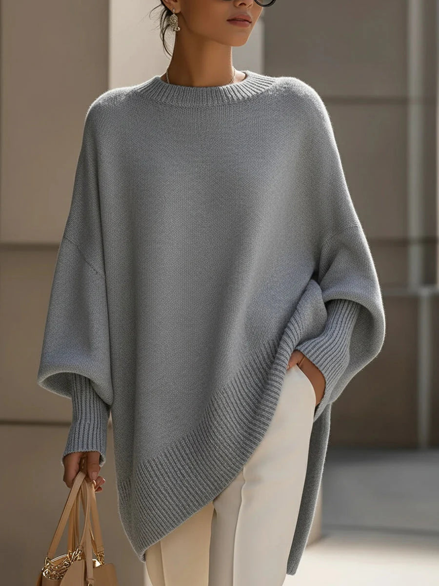 SOPHISTICATED WOOL-BLEND SWEATER