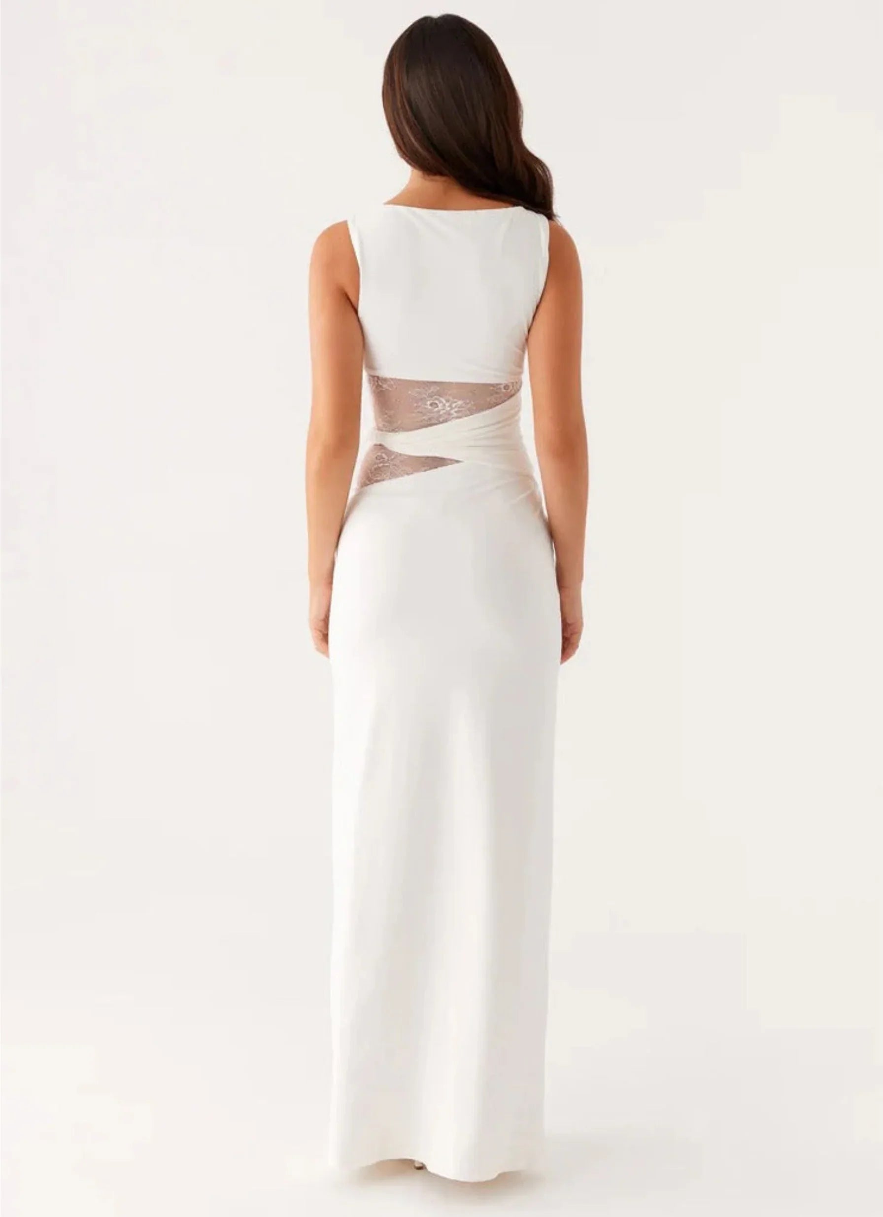 Leni | Sculpted Lace Elegant Dress
