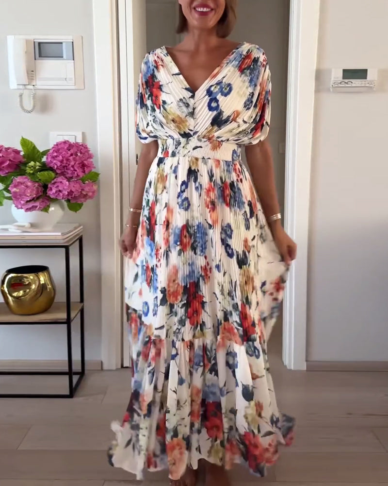 Florelle | Romantic Floral Midi Dress