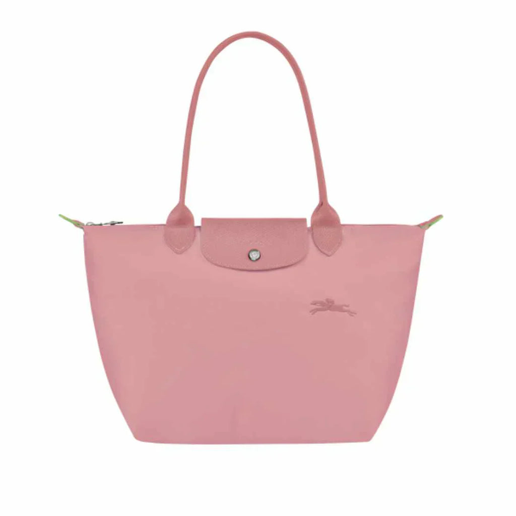 Lether Bag — Large Foldable Tote Bag, Blush Pink