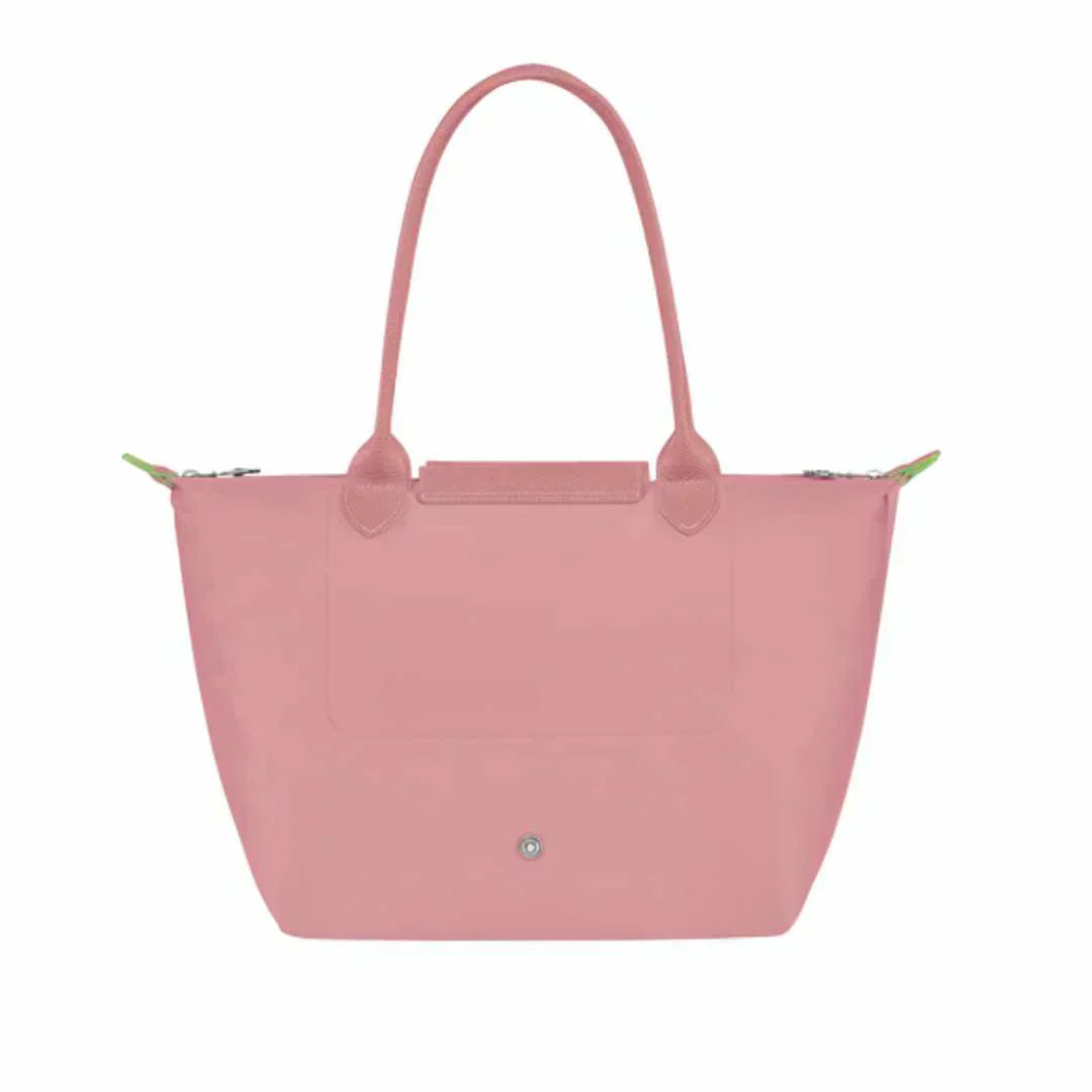 Lether Bag — Large Foldable Tote Bag, Blush Pink