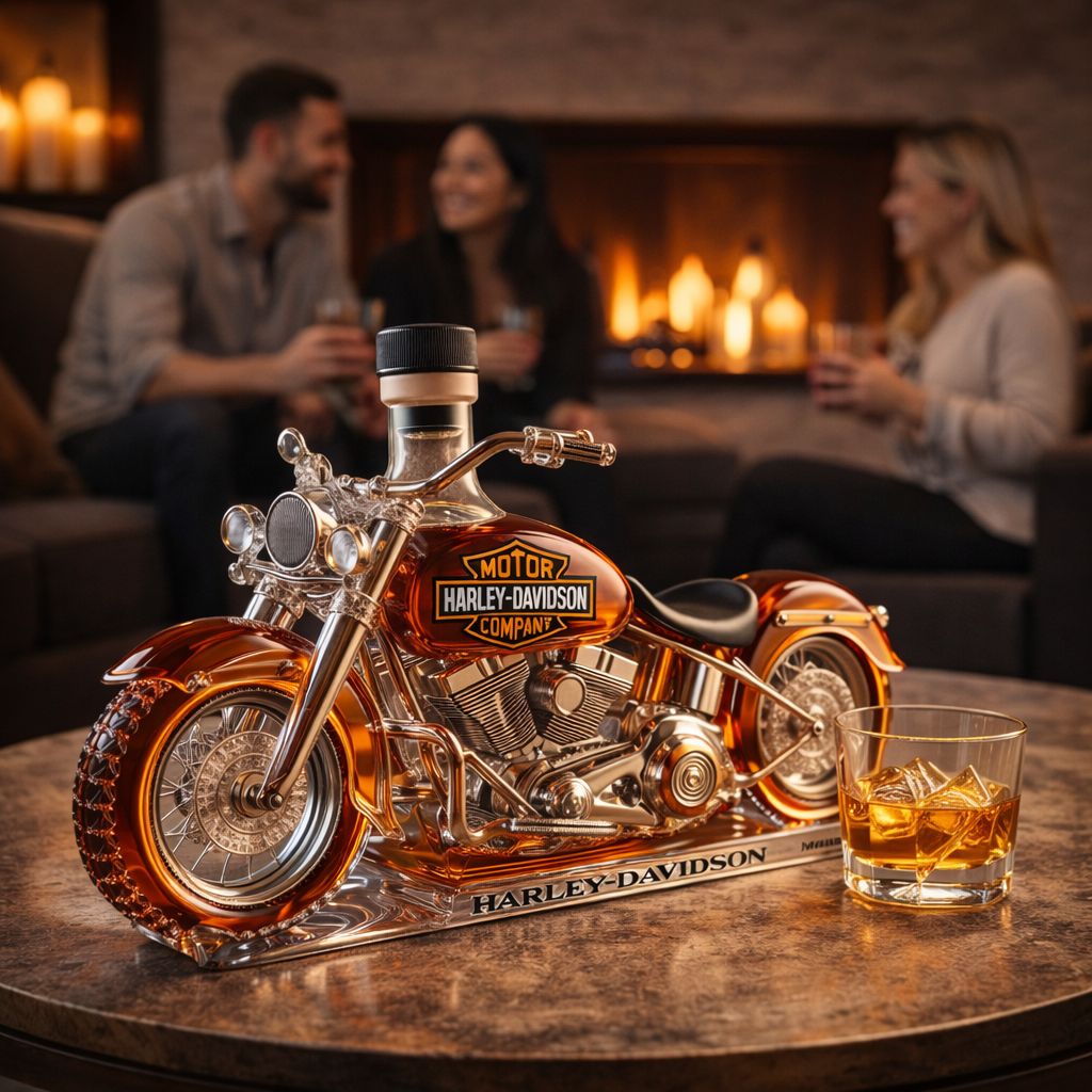 Whiskey Bottle - Harley-Davidson Edition