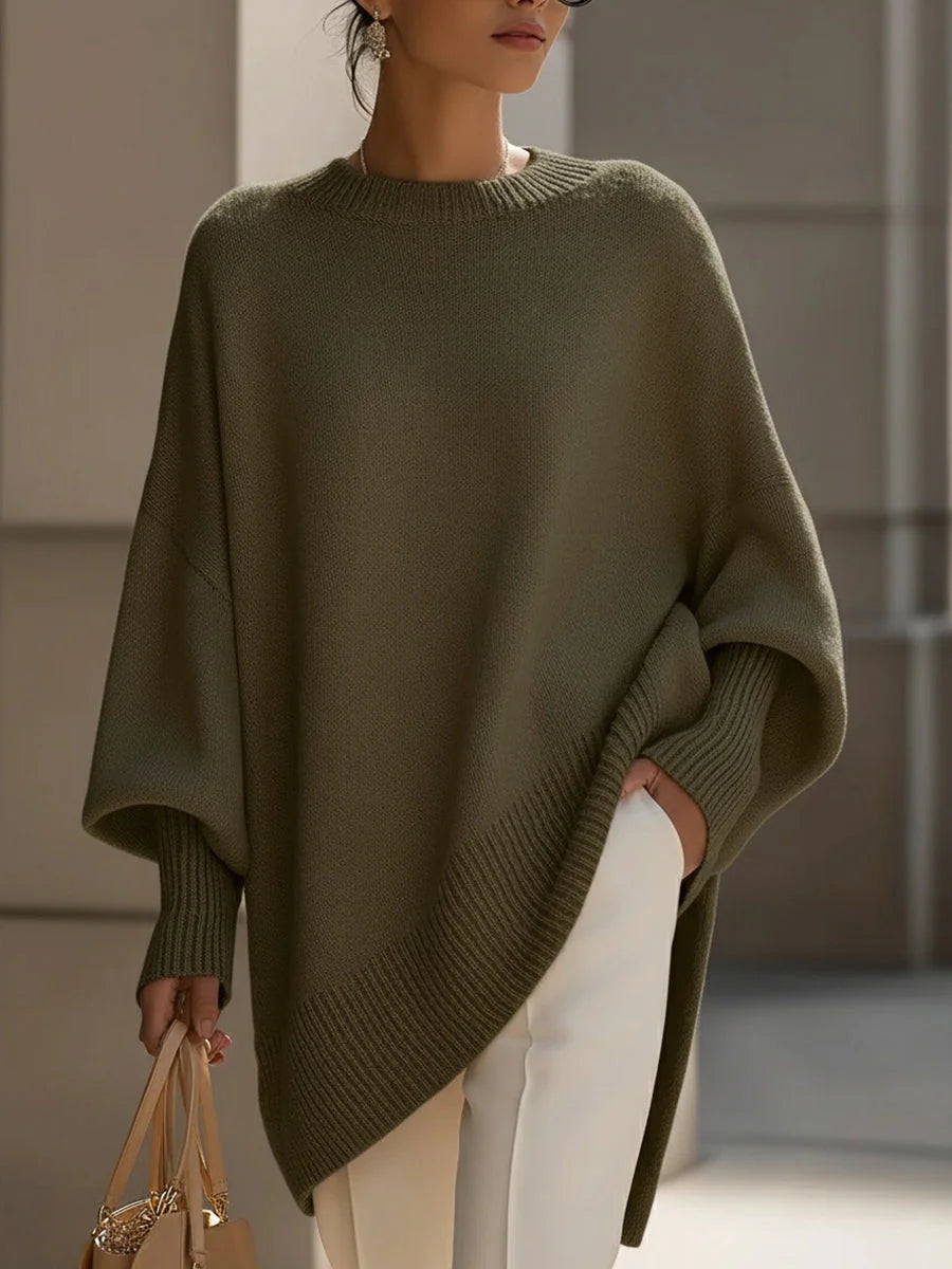 SOPHISTICATED WOOL-BLEND SWEATER