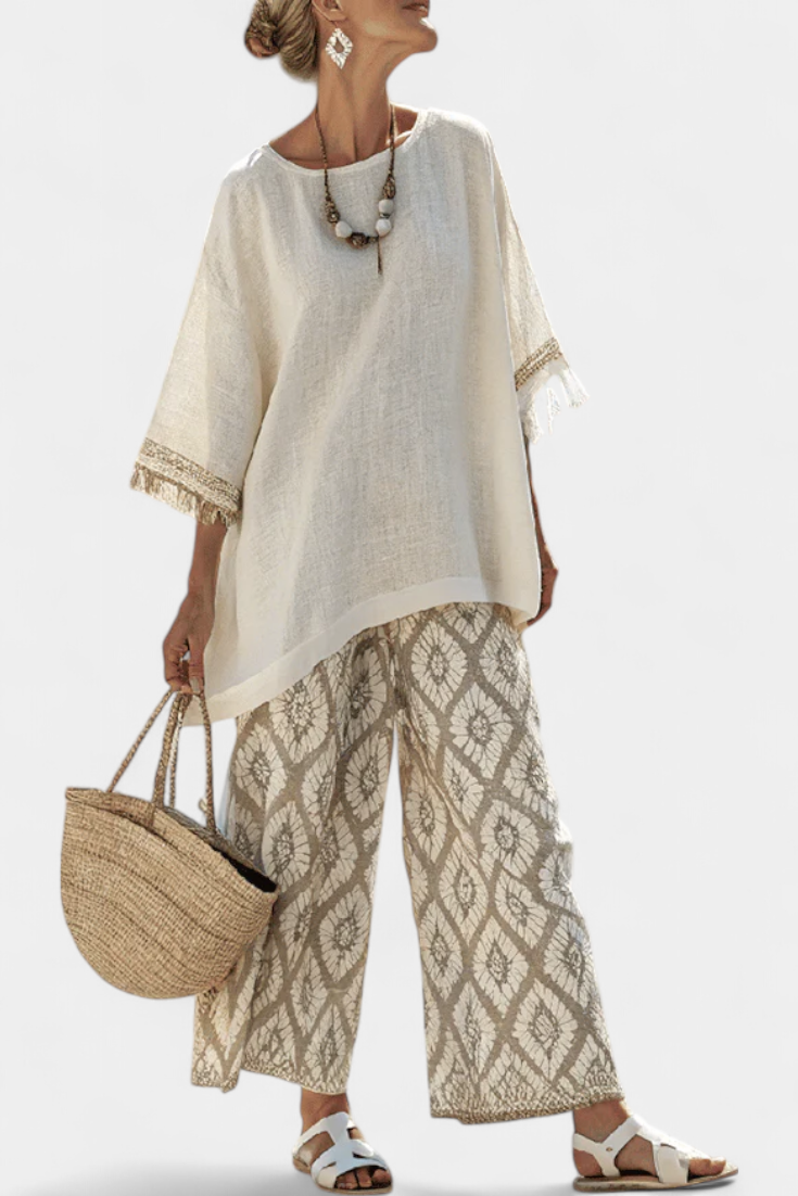 Ilaria — Top Sophisticated & Trousers Casual
