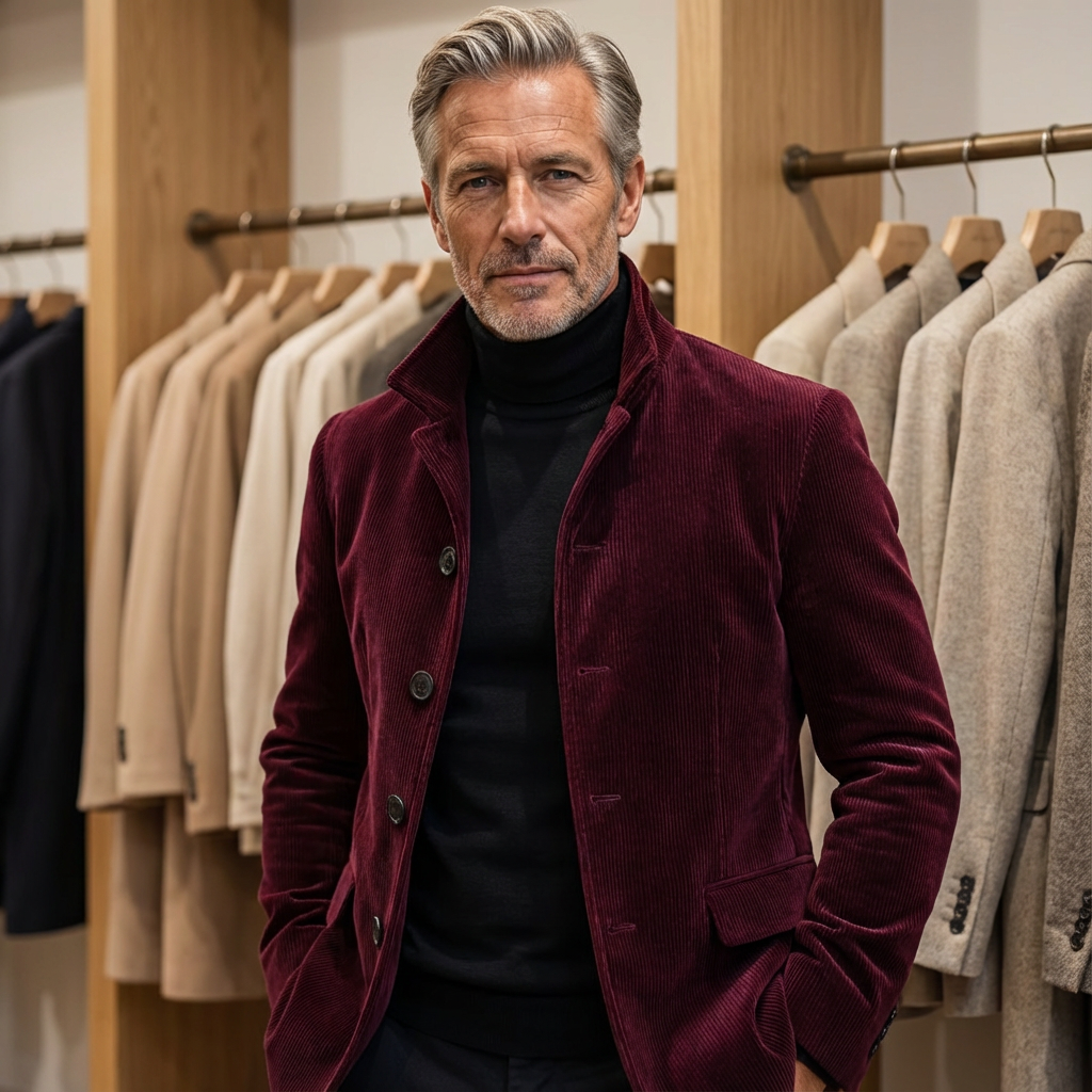 Carter™ | Elegant Vintage-Style Men's Jacket