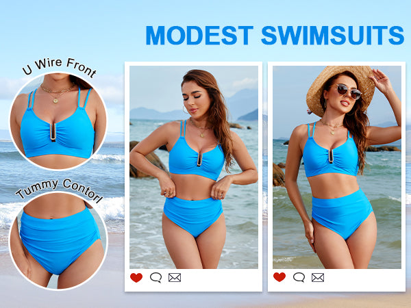 Jennifer | Shaping Bikini Set with Underwire Support