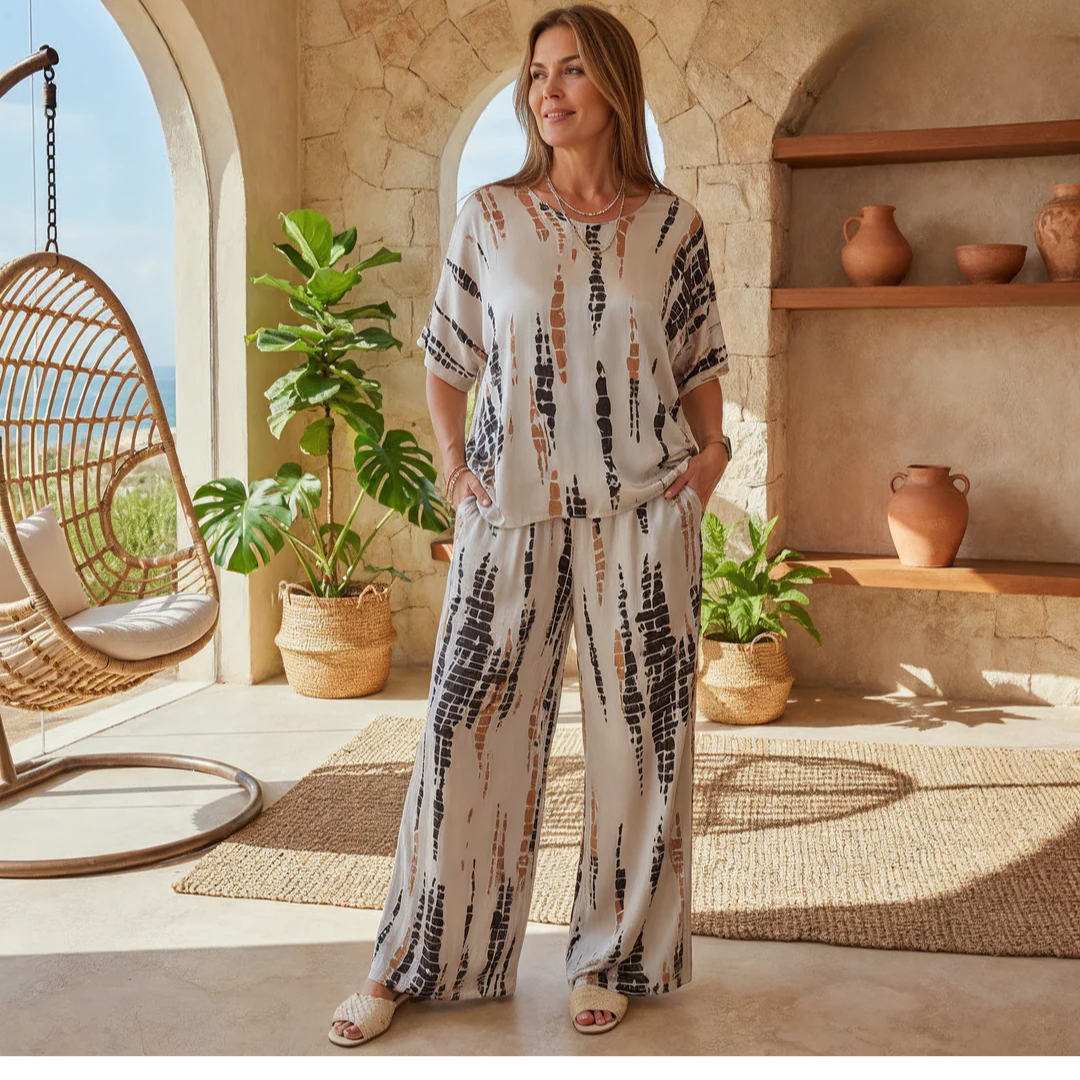 Marie – Co-ord Set Printed Two-Piece