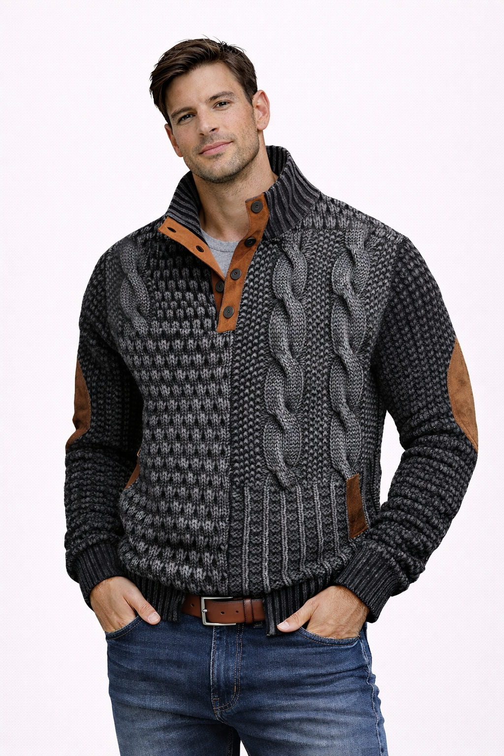 Matteo | Vintage Chic Chunky Knit Sweater