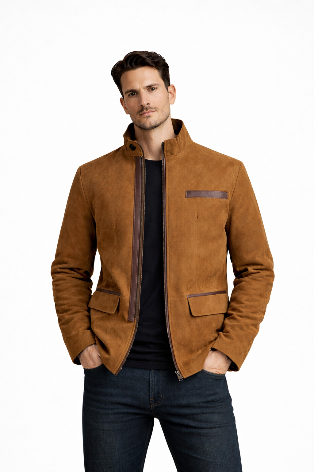 Montalbán - Chaqueta de Ante Clásica