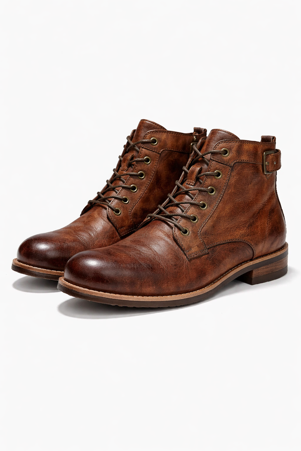 Sierra- Botines de cuero hombre