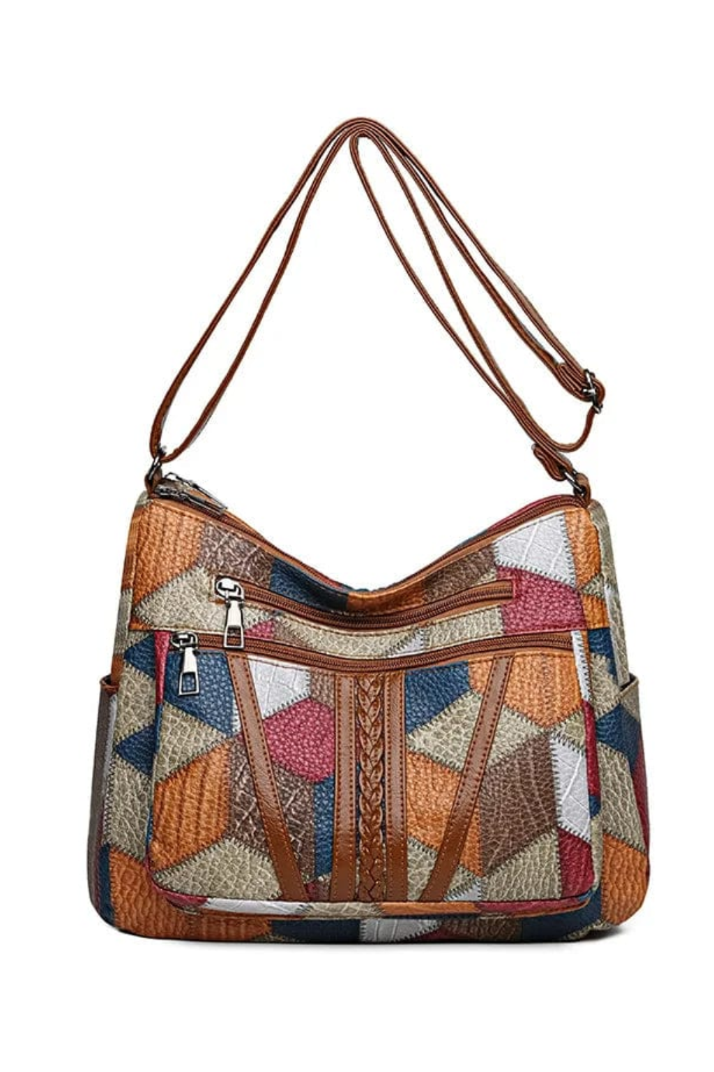 Tierra Viva - Mosaic Leather Handbag