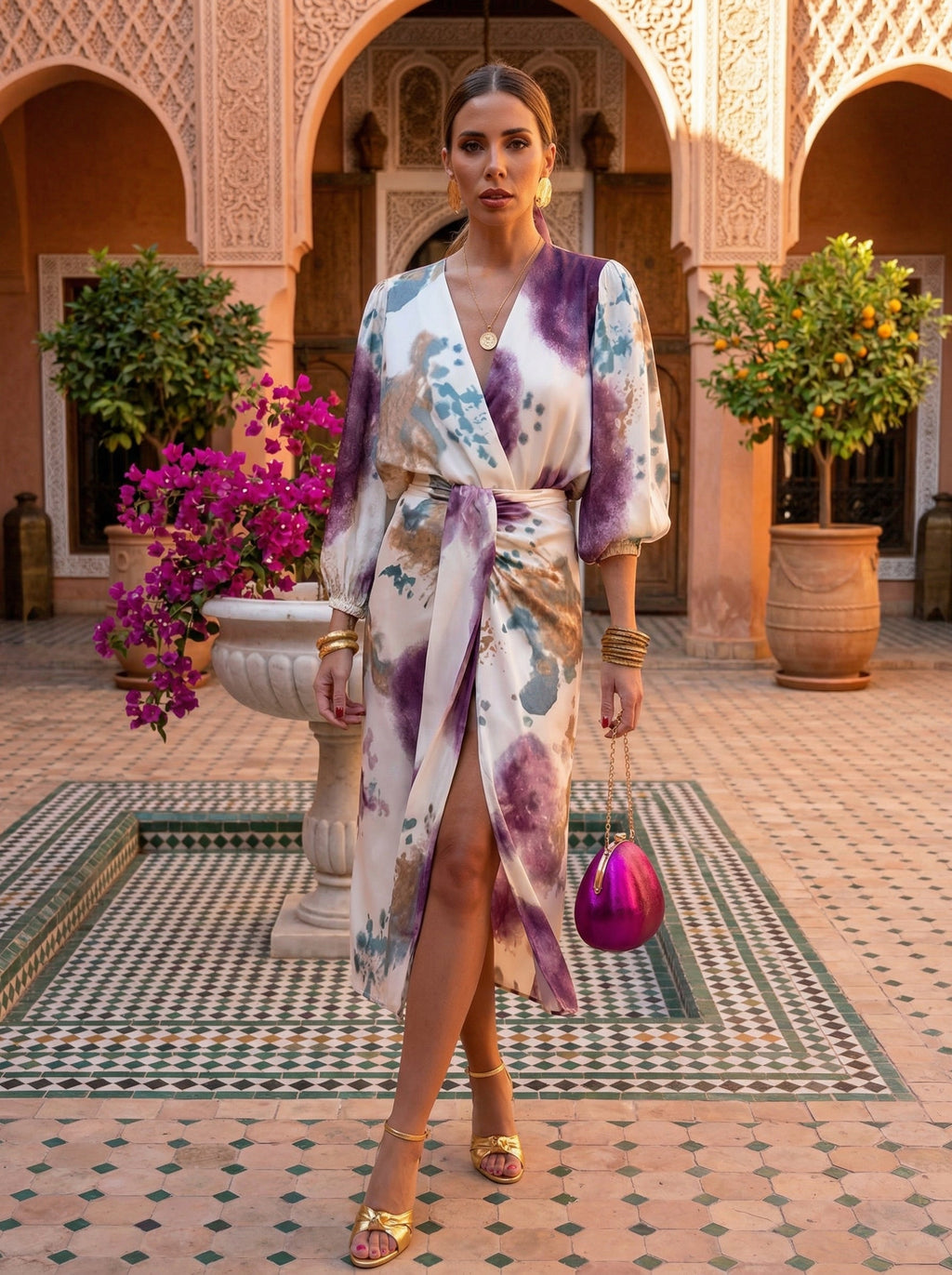 Sof&iacute;a | Sophisticated Two-Piece Spring Dress