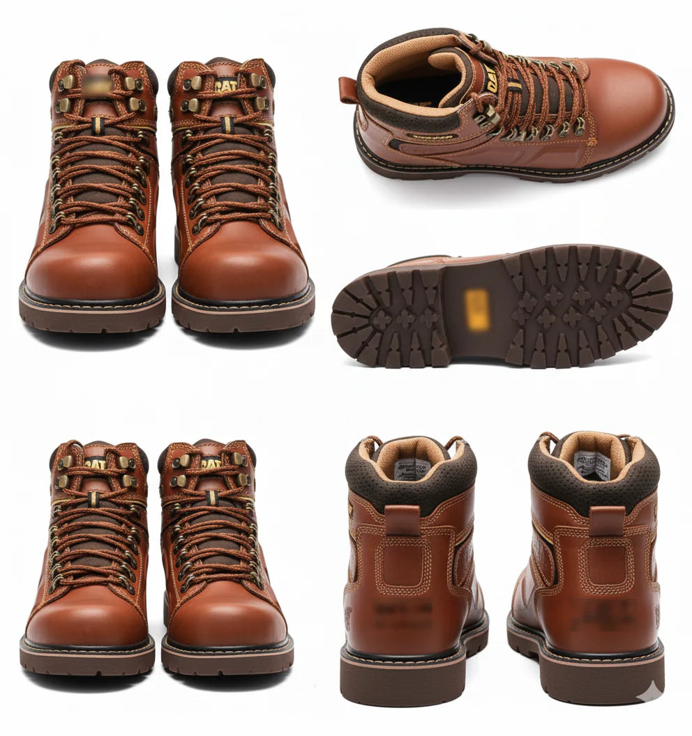 Celino® - Botas Ortopédicas de cuero vegano Edición Premium