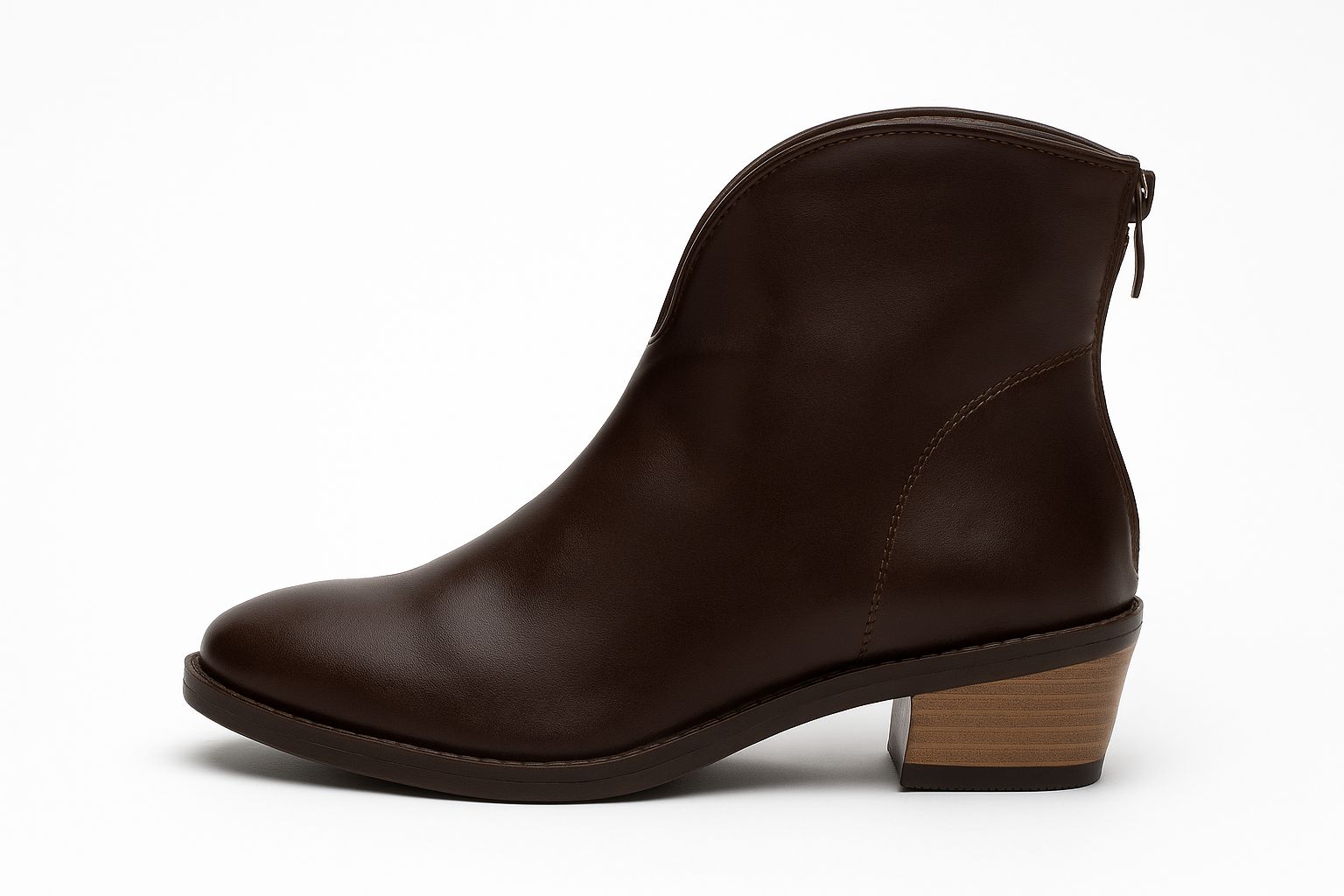 Ann - Botines de lujo con tacón bajo