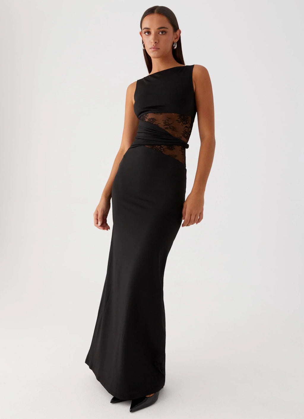 Leni | Sculpted Lace Elegant Dress