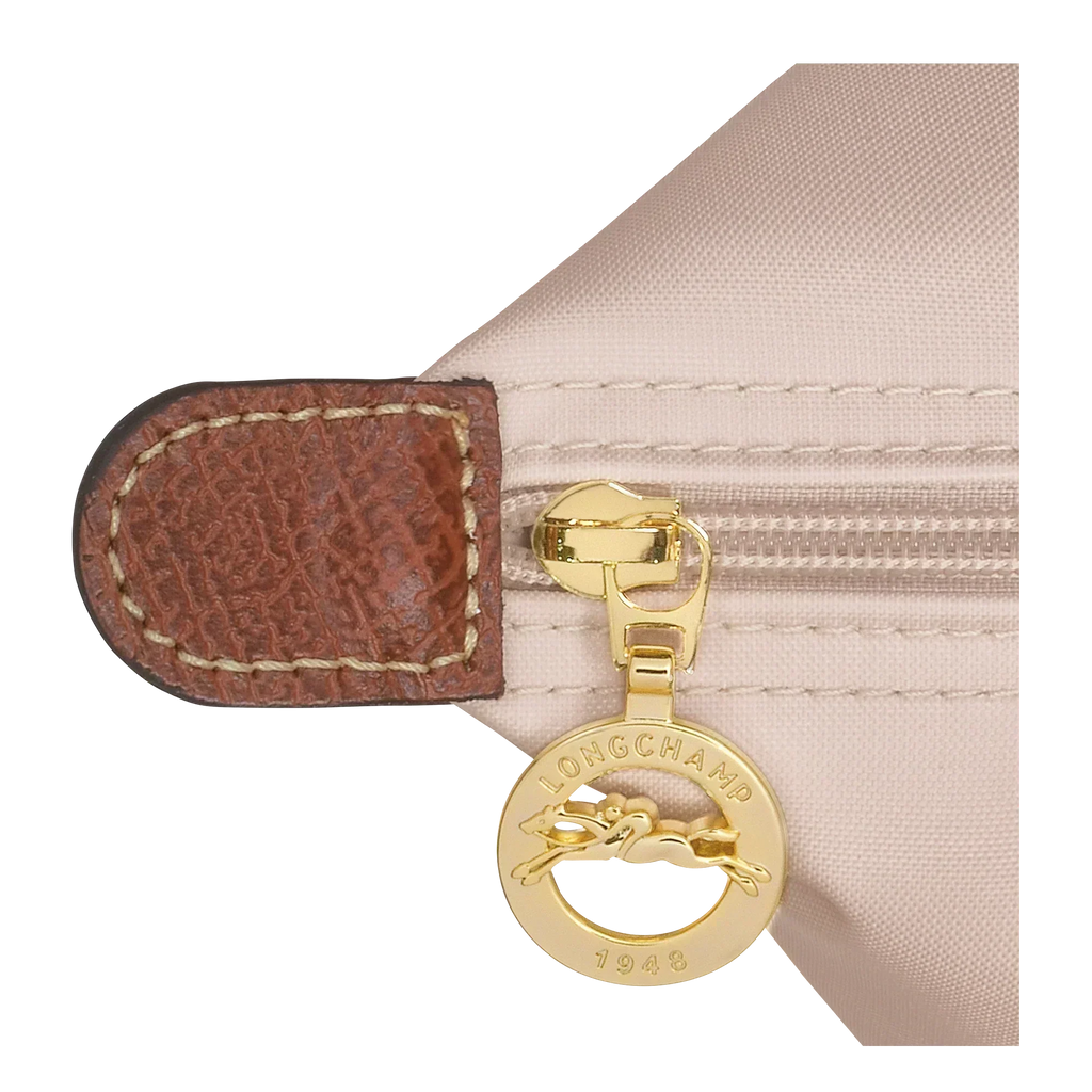 Lether Bag — Large Foldable Tote Bag, Cream