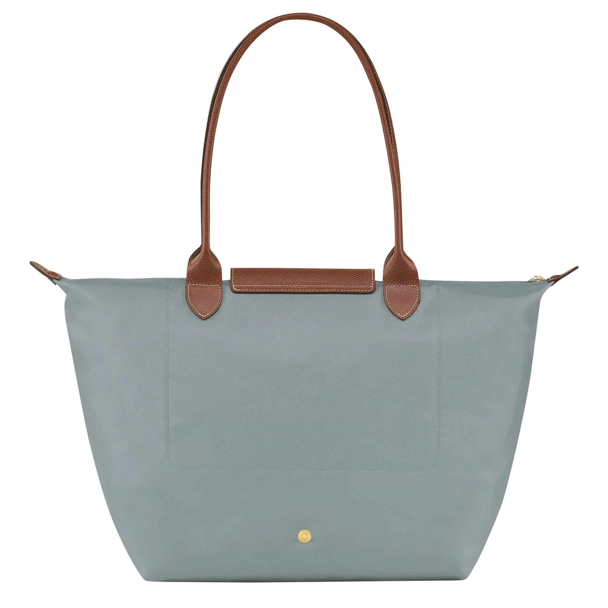 Lether Bag — Large Foldable Tote Bag, Grey