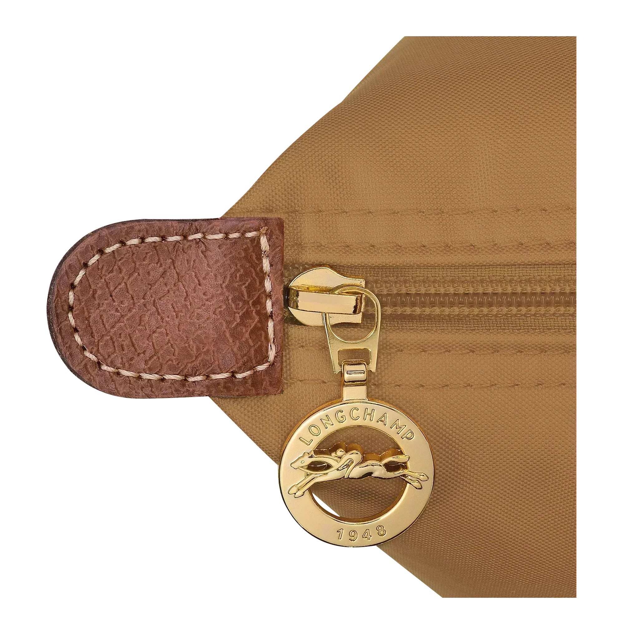 Lether Bag  — Large Foldable Tote Bag, Camel