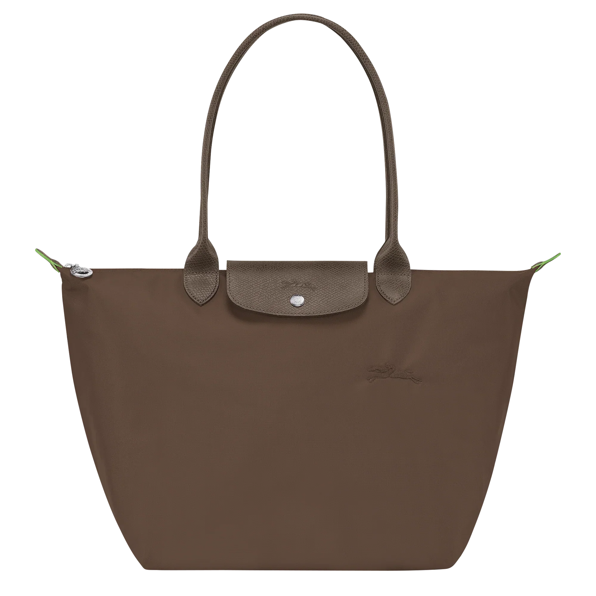 Lether Bag — Large Foldable Tote Bag, Khaki