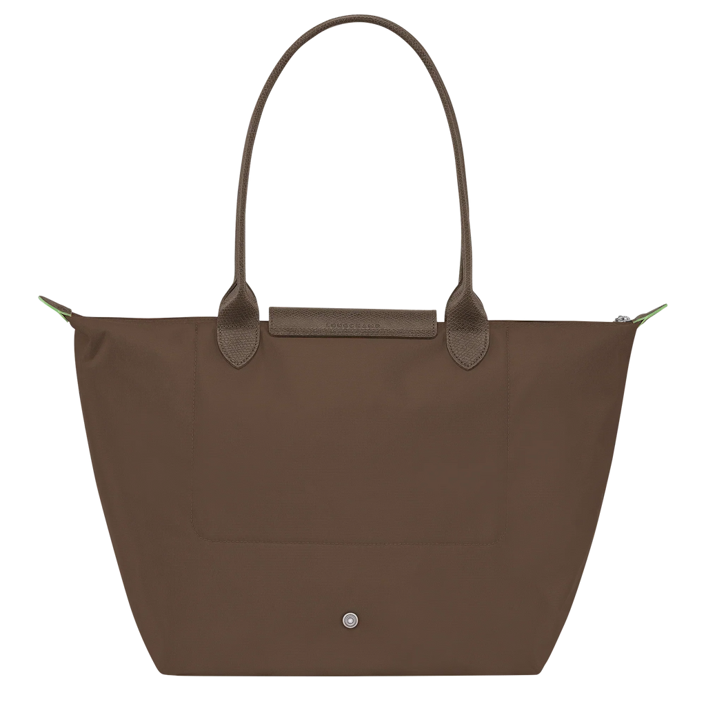 Lether Bag — Large Foldable Tote Bag, Khaki