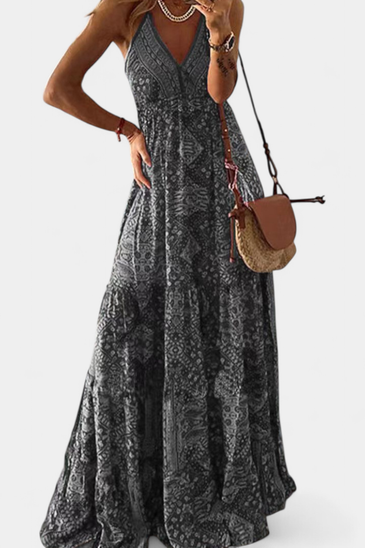 Saira Floral Maxi Dress