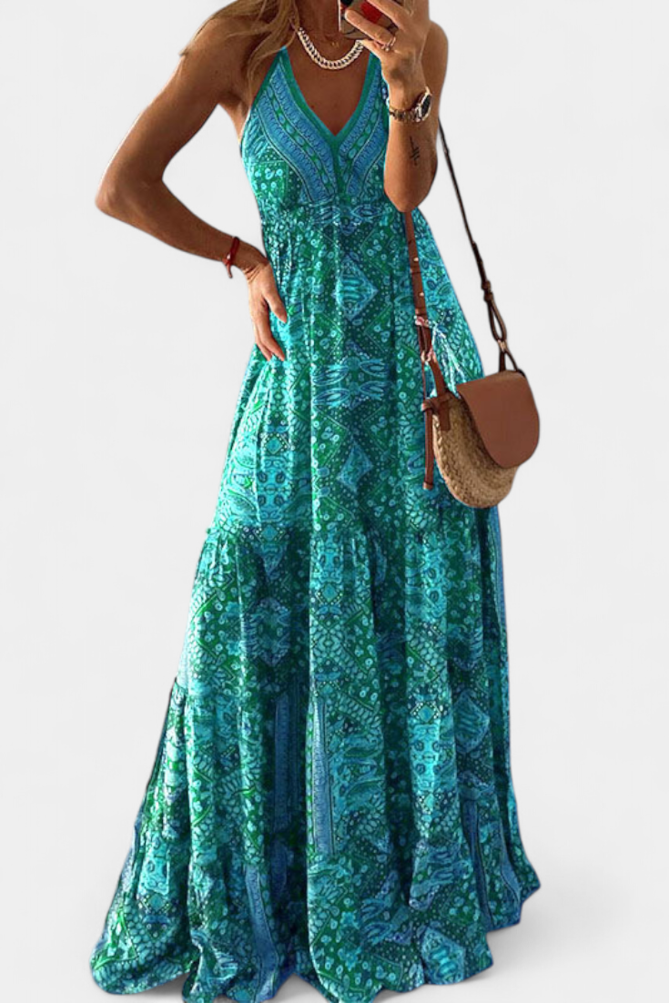 Saira Floral Maxi Dress