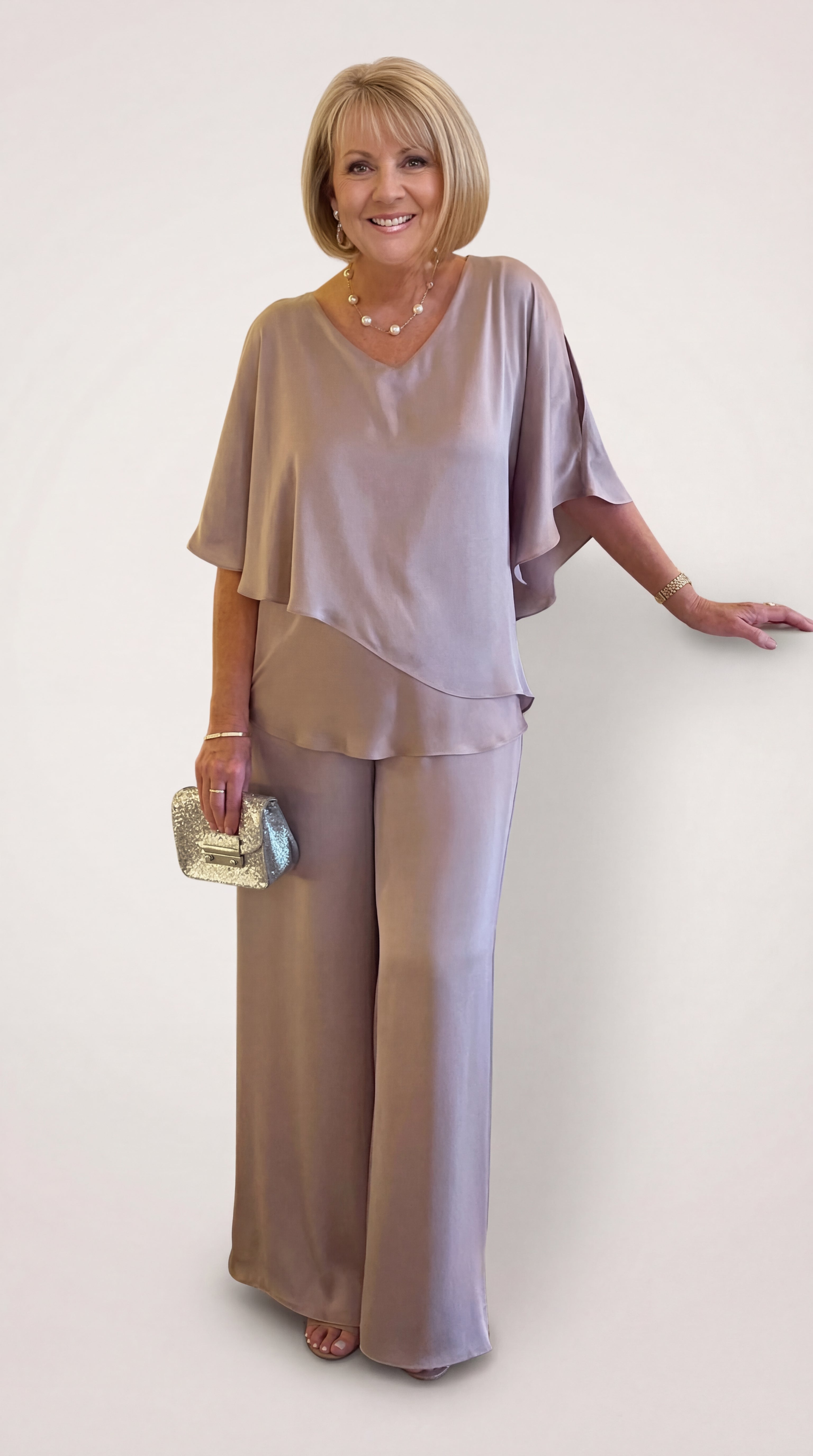 Martha | Co-ord Set Two-Piece With Trousers Wide-Leg