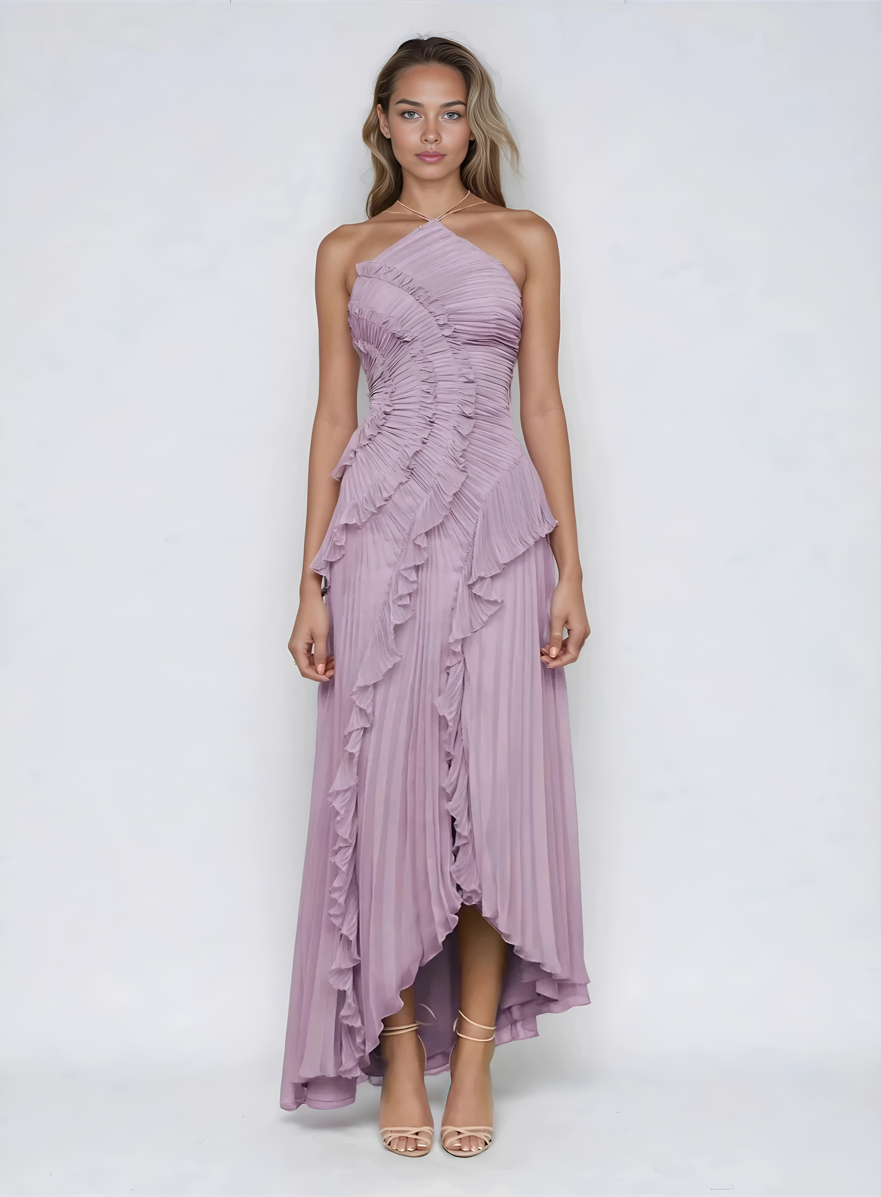 MELISA I LIMITED EDITION RUFFLED DRESS