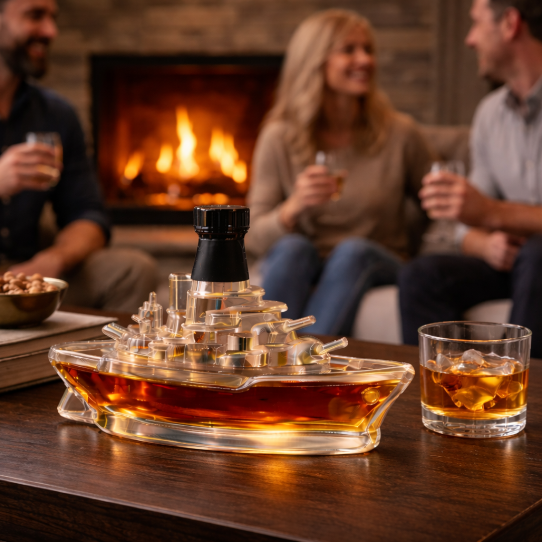 Whiskey Bottles - Marine Edition