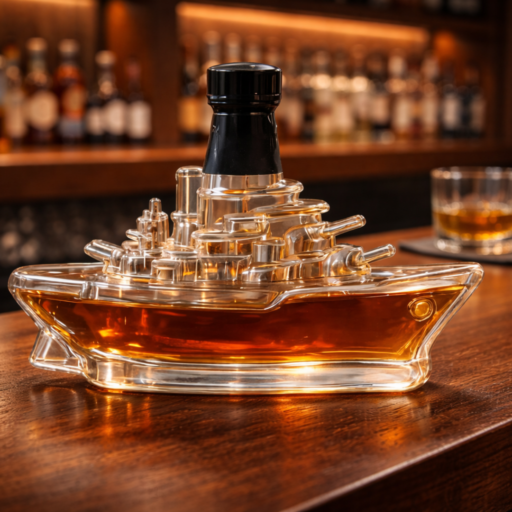 Whiskey Bottles - Marine Edition