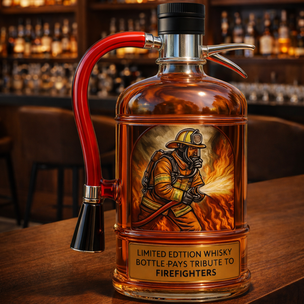 Whiskey Bottles - Fire Extinguisher Edition