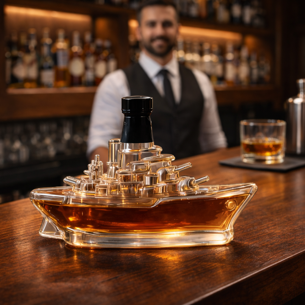 Whiskey Bottles - Marine Edition