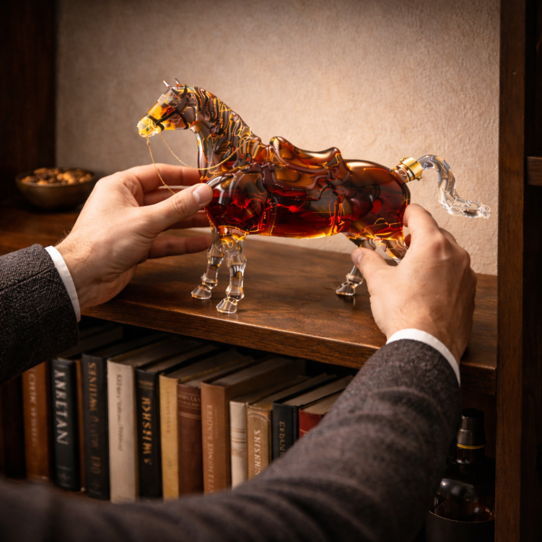 Whiskey Bottle - Equine Edition