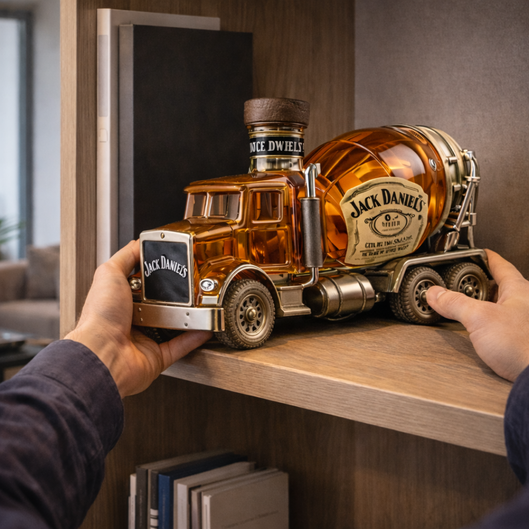 Jack Daniel's Whiskey Bottles - Truck Edition
