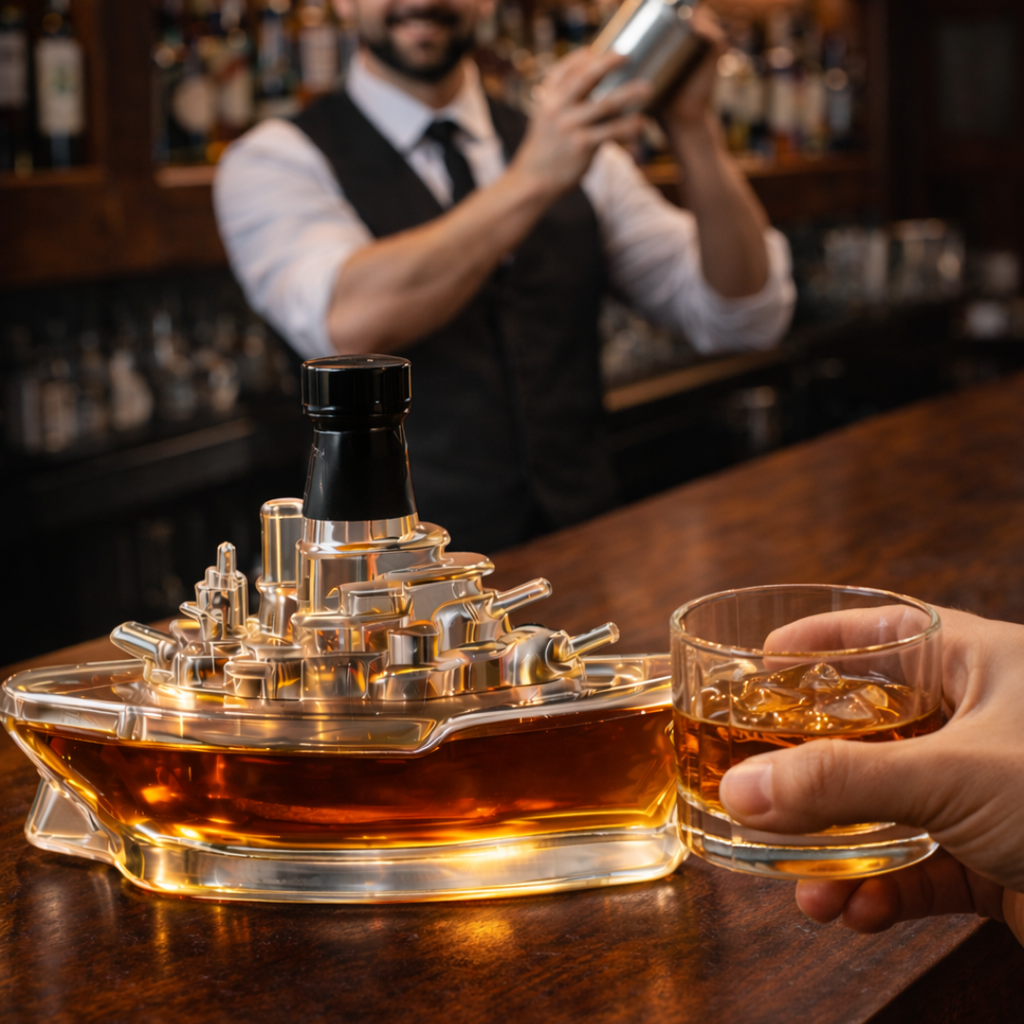 Whiskey Bottles - Marine Edition