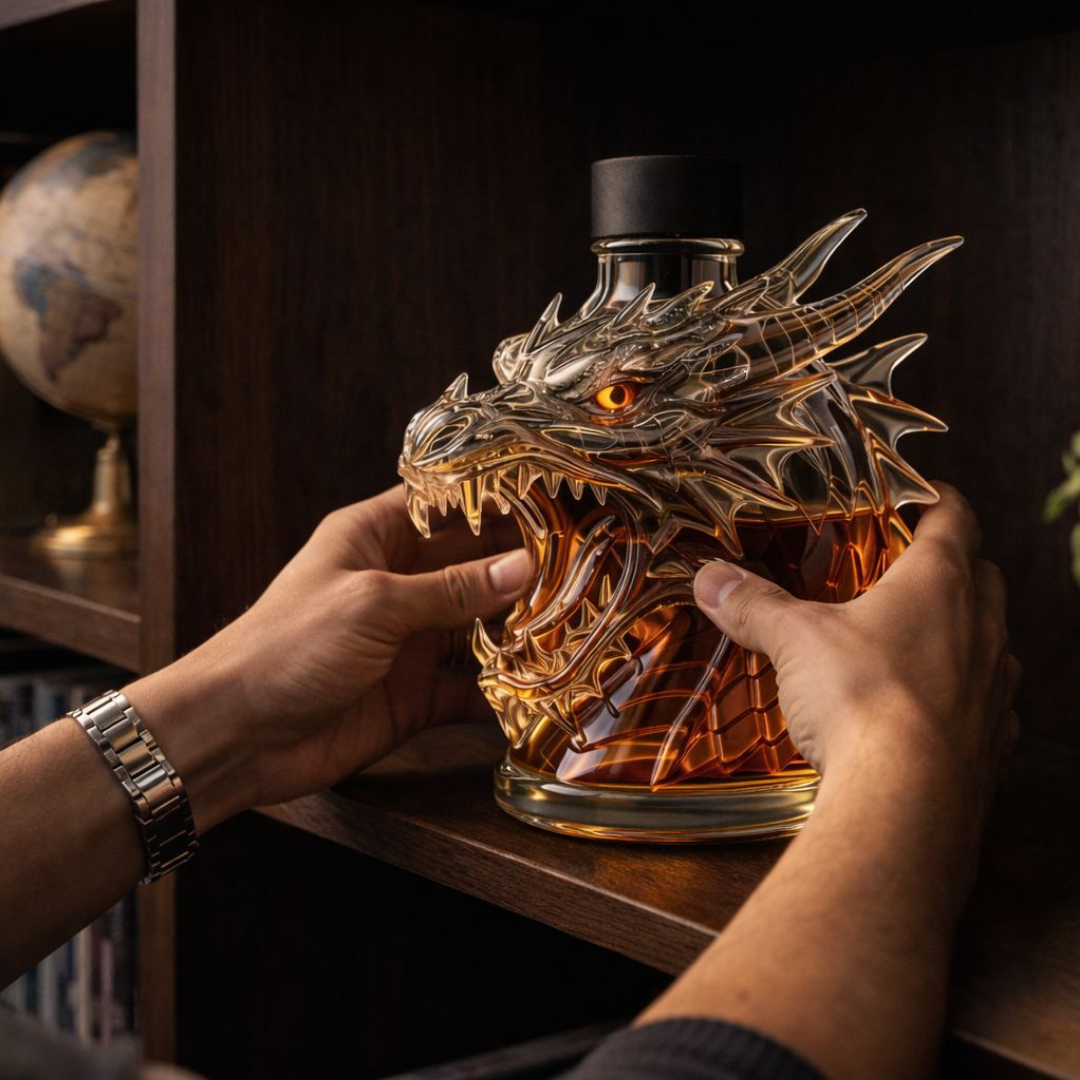 Whiskey Bottles - Dragon Edition