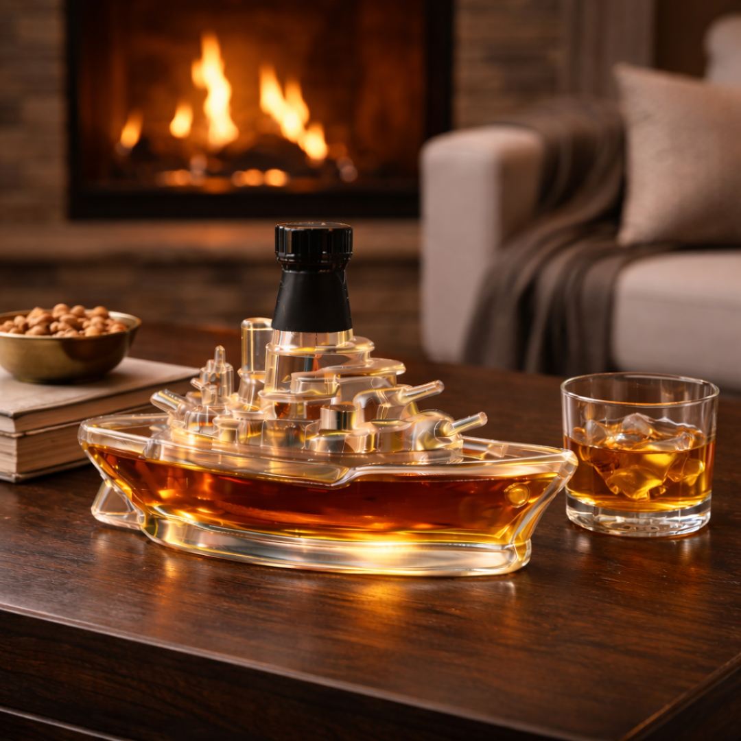 Whiskey Bottles - Marine Edition