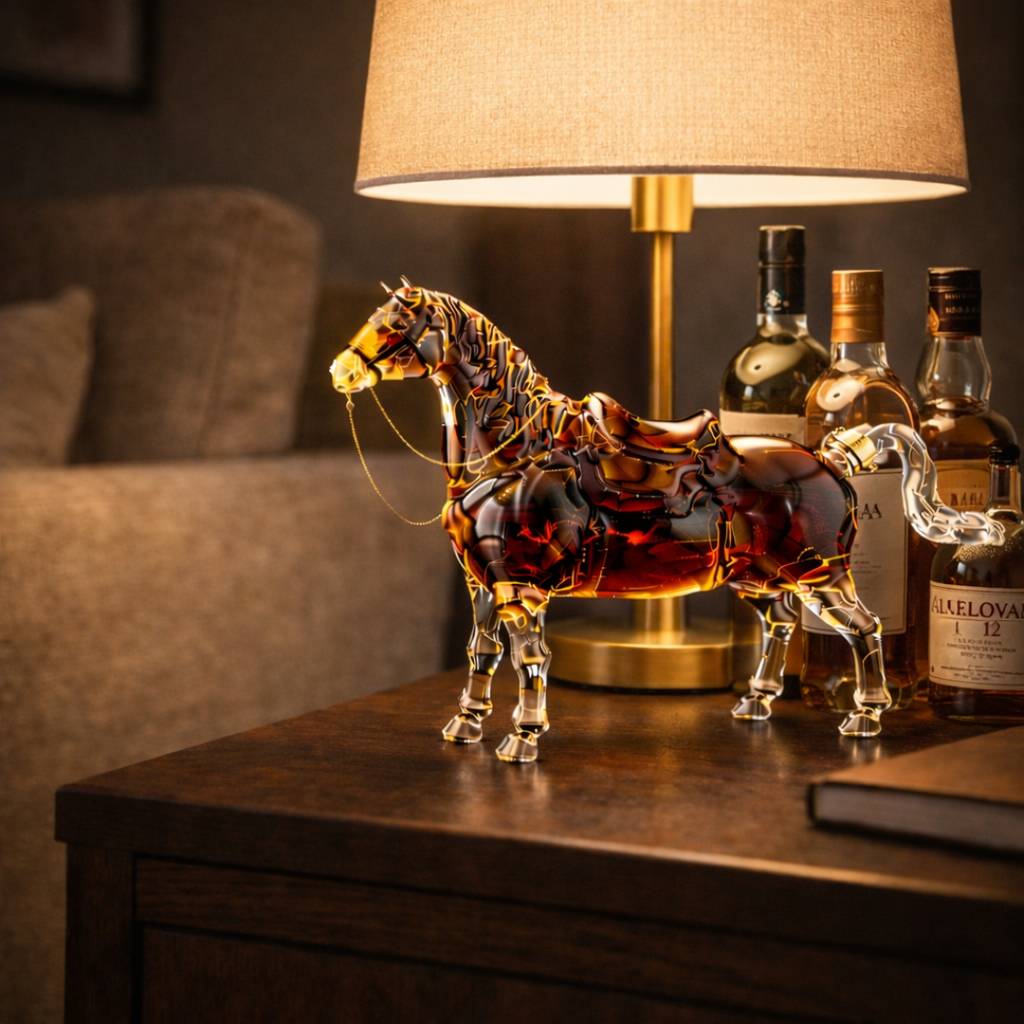 Whiskey Bottle - Equine Edition