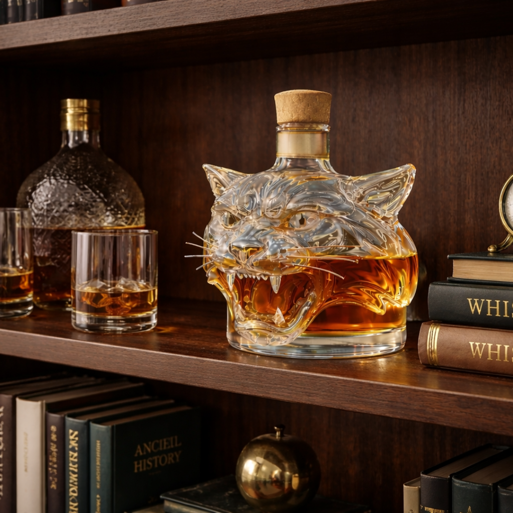 Whiskey Bottles - Tiger Edition