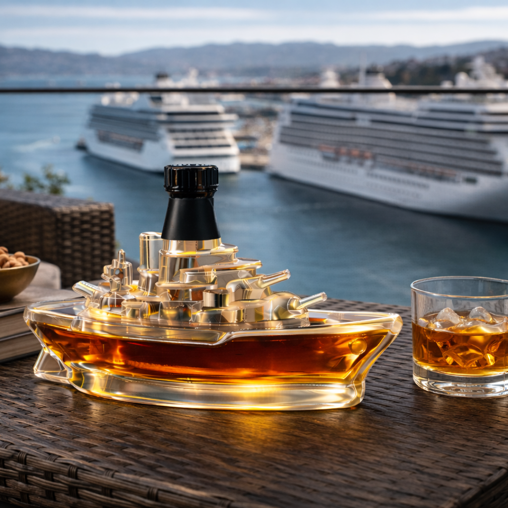 Whiskey Bottles - Marine Edition