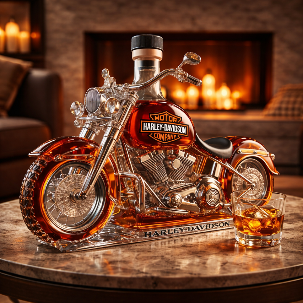 Whiskey Bottle - Harley-Davidson Edition