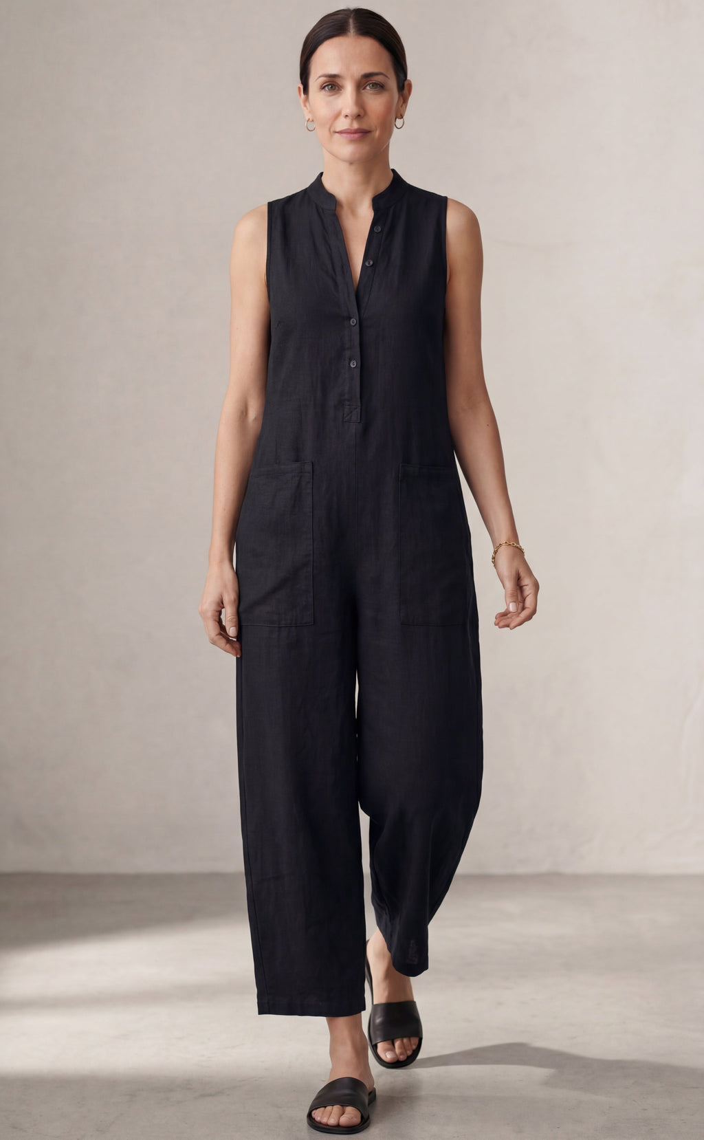 Claudia | Jumpsuit Minimalist Linen