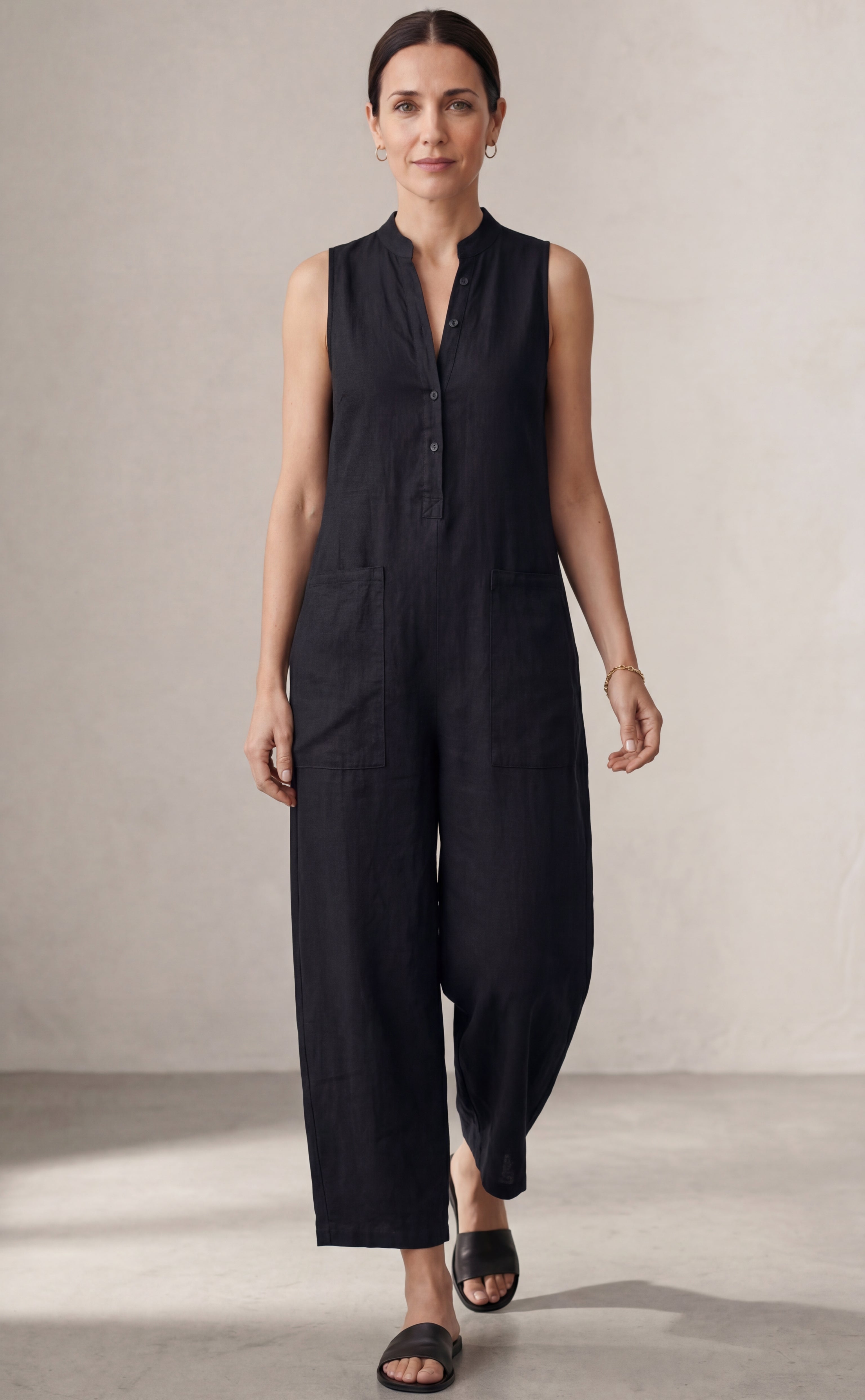 Claudia | Jumpsuit Minimalist Linen