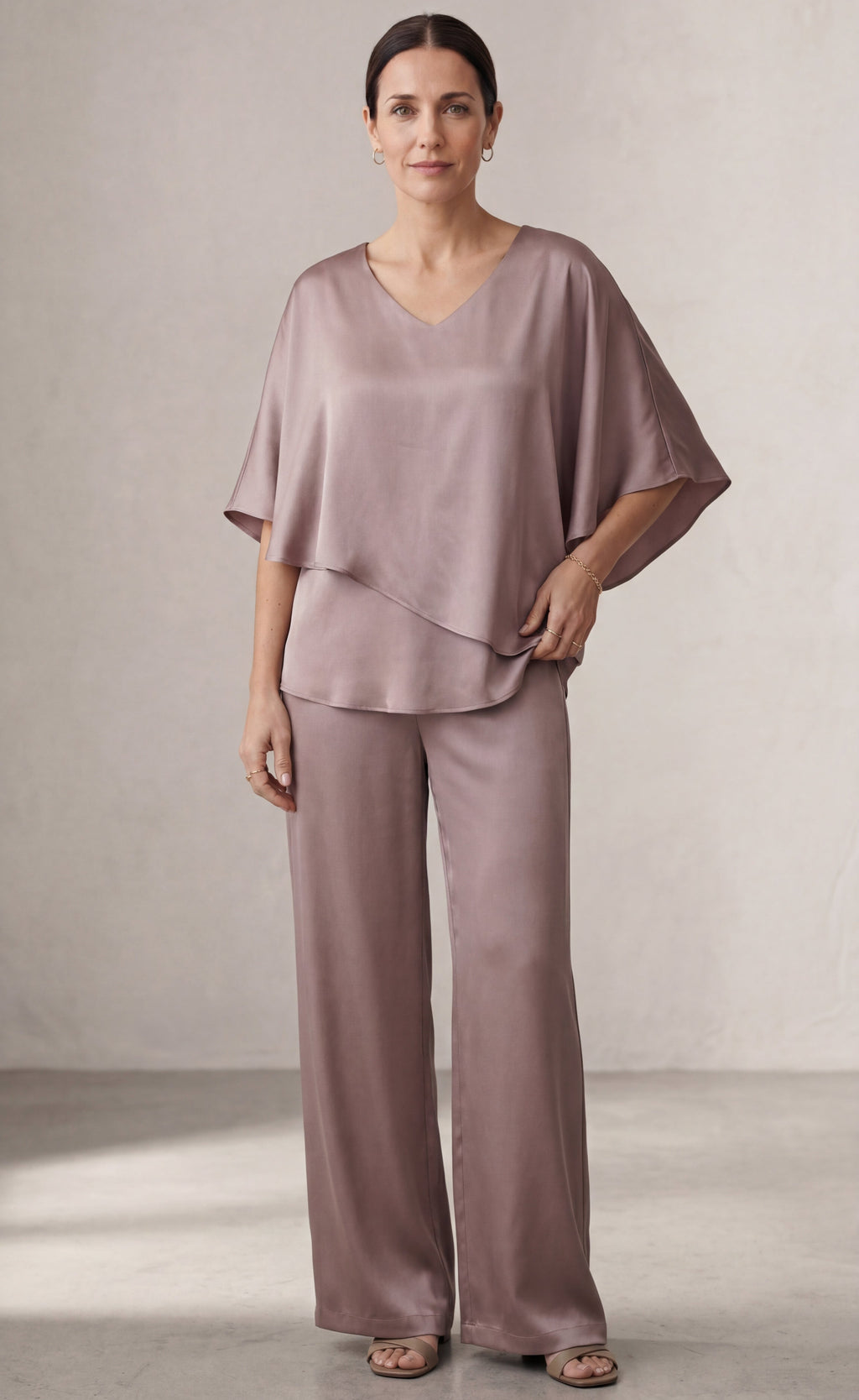 Martha | Co-ord Set Two-Piece With Trousers Wide-Leg