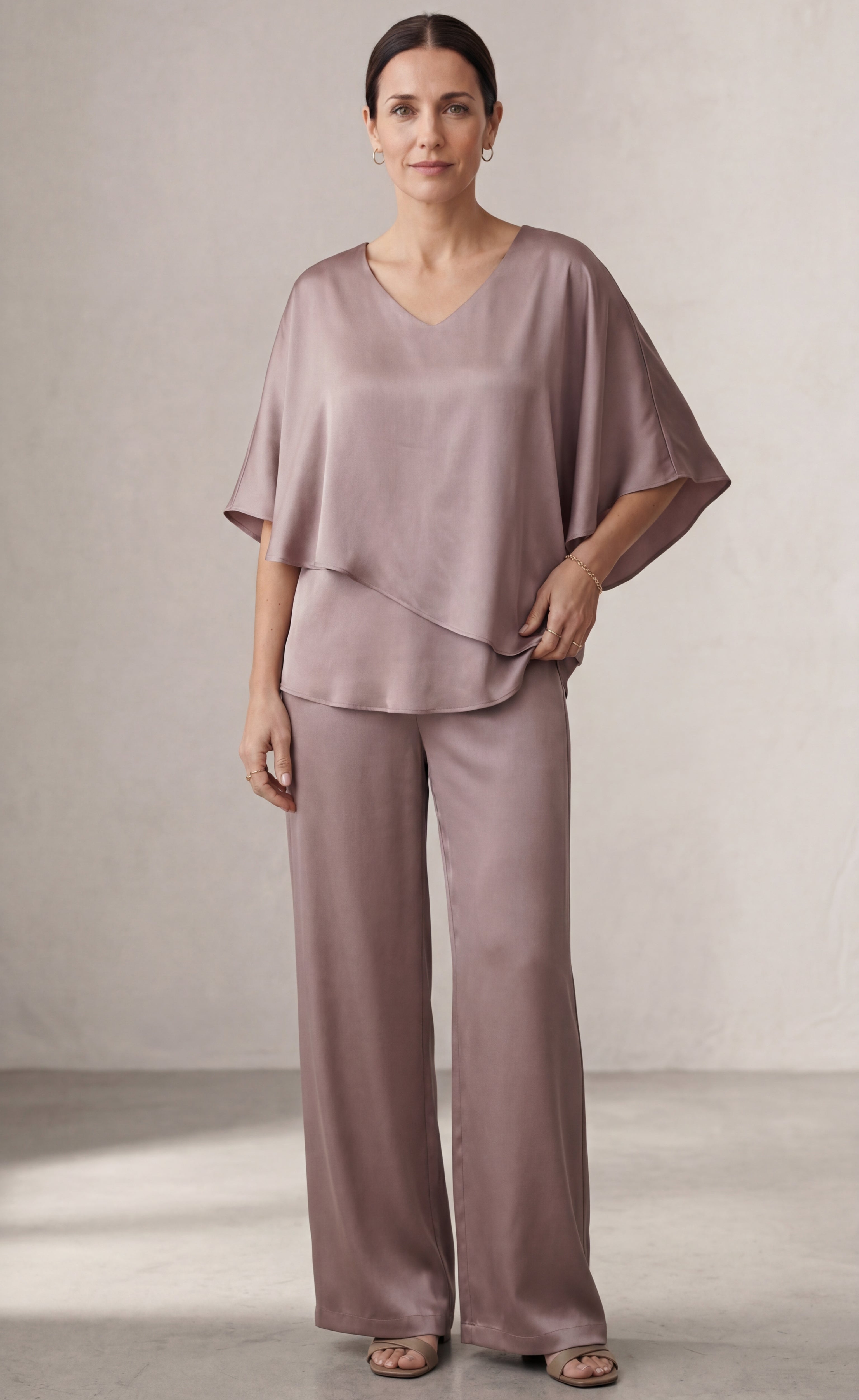 Martha | Co-ord Set Two-Piece With Trousers Wide-Leg
